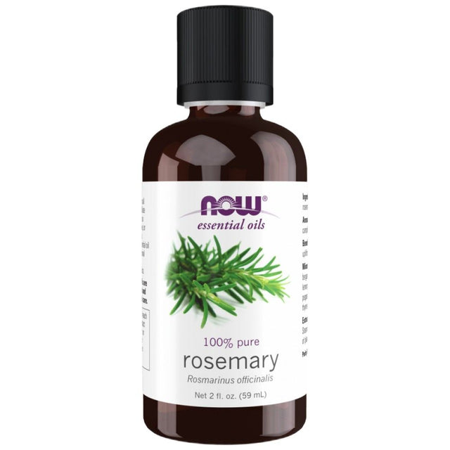 Rosemary Oil | 100% Pure Rosmarinus Officinalis - 59 мл  NOW Foods - Nutra Best Bulgaria