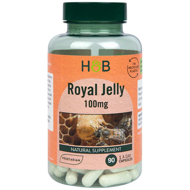 Royal Jelly 100 mg - 90 капсули  Holland and Barrett - Nutra Best Bulgaria