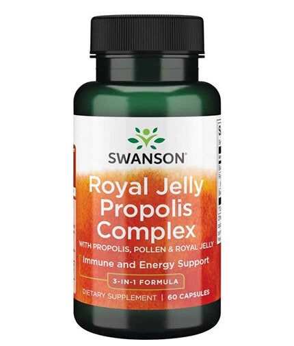 Royal Jelly Propolis Complex 300 mg - 60 капсули  Swanson - Nutra Best Bulgaria