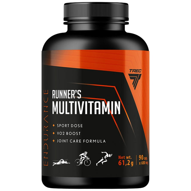 Runner's Multivitamin Endurance - 90 капсули  Trec Nutrition - Nutra Best Bulgaria