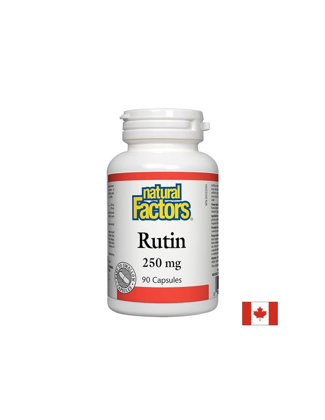 Rutin 250 mg - 90 капсули  Natural Factors - Nutra Best Bulgaria