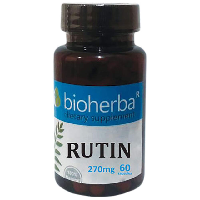 Rutin 270 mg - 60 капсули  Bioherba - Nutra Best Bulgaria