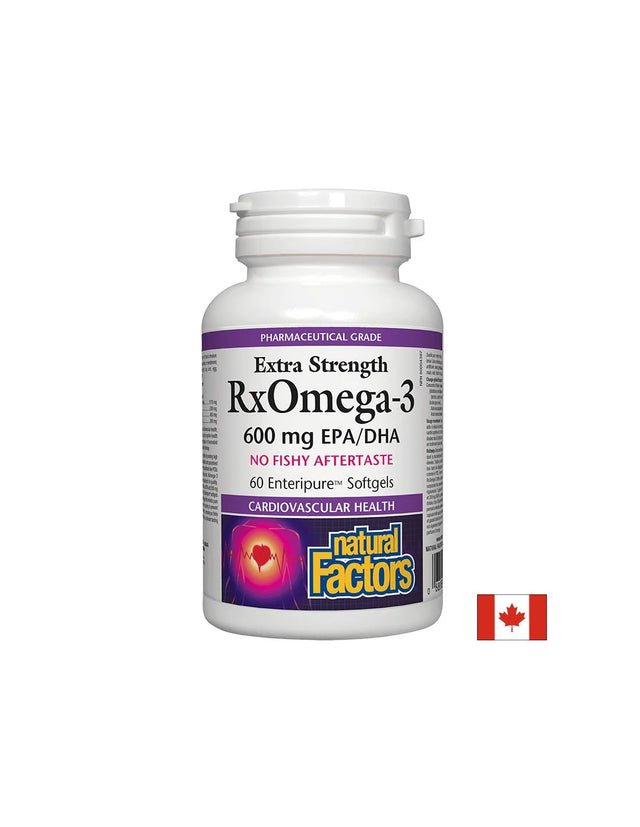RxOmega 3 Extra Strength 1170 mg - 60 Гел капсули - Nutra Best