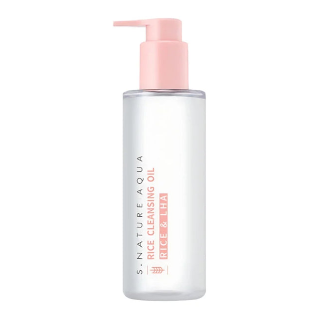 S.NATURE - Aqua Rice Cleansing Oil 200ml  S.NATURE - Nutra Best Bulgaria