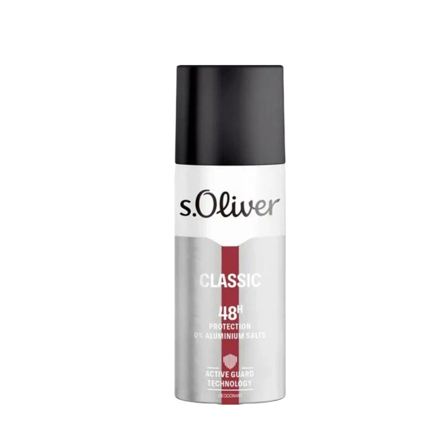 S. Oliver, Classic, Hydrating 48H, Deodorant Spray, For Men, 150 ml  S. Oliver - Nutra Best Bulgaria