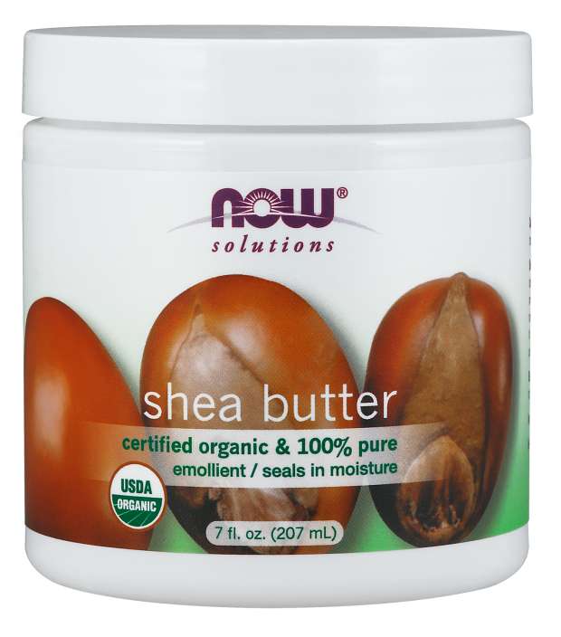Био масло от Ший - SHEA BUTTER ORGANIC - 207 ml  NOW Foods - Nutra Best Bulgaria