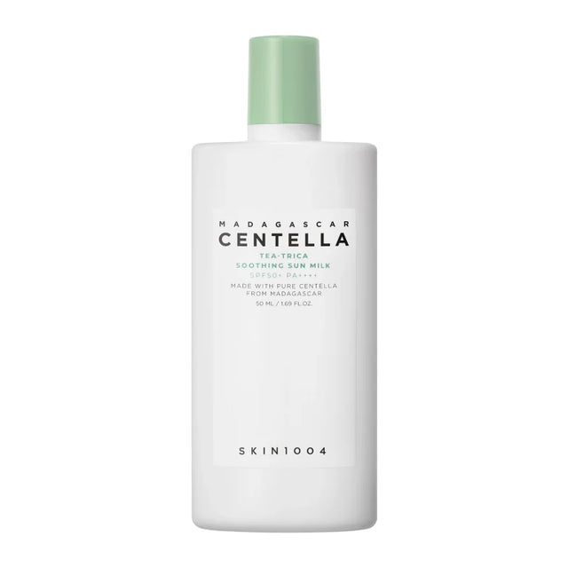 SKIN1004 - Madagascar Centella Tea-Trica Soothing Sun Milk SPF50+ PA++++, 50ml  SKIN1004 - Nutra Best Bulgaria