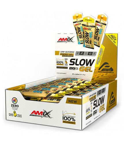 SLOW Palatinose™ Gel Box / 40x45g  AMIX - Nutra Best Bulgaria