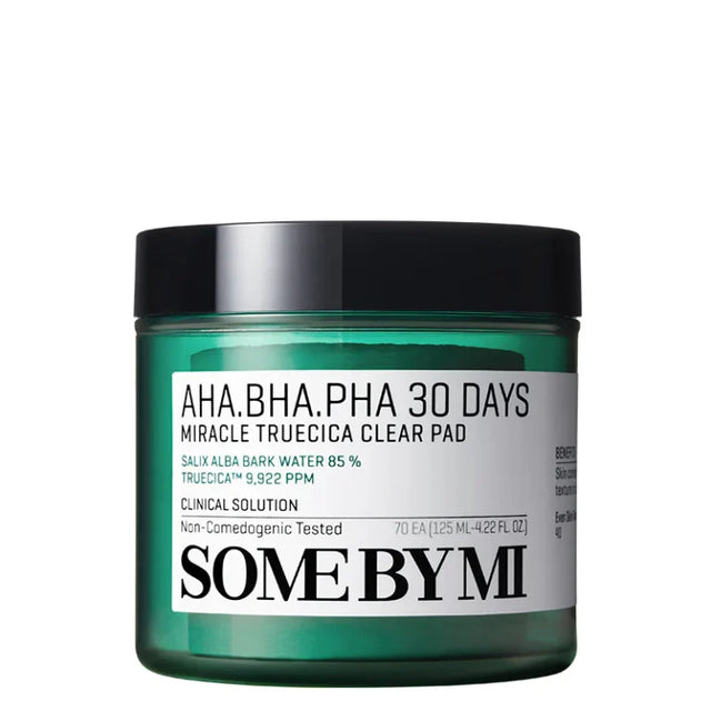SOME BY MI - AHA-BHA-PHA 30days Miracle Truecica Clear Pad - 70 pad  SOME BY MI - Nutra Best Bulgaria