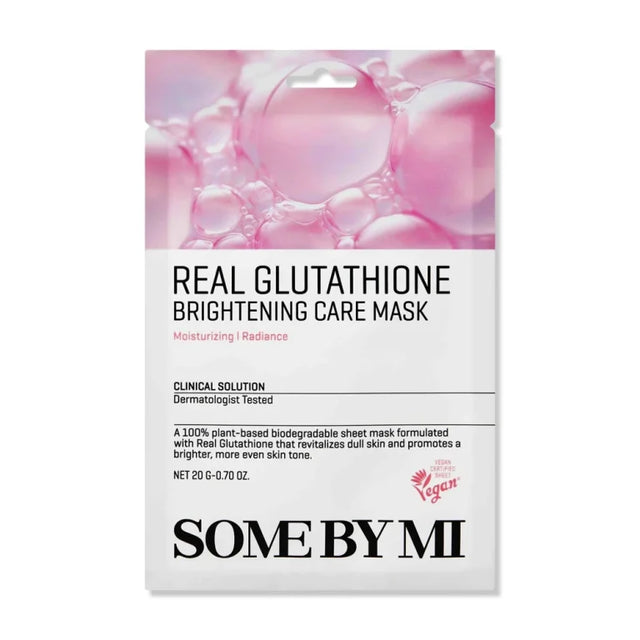SOME BY MI - Real Glutathione Brightening Care Mask - 1pc - Nutra Best
