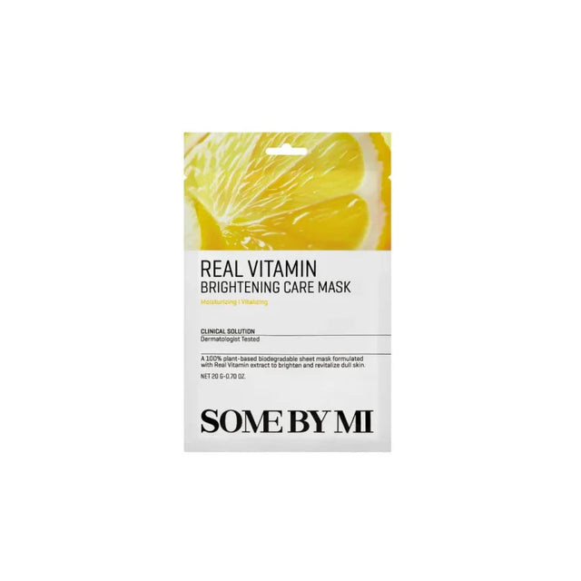 SOME BY MI - Real Vitamin Brightening Care Mask - 1pc  SOME BY MI - Nutra Best Bulgaria