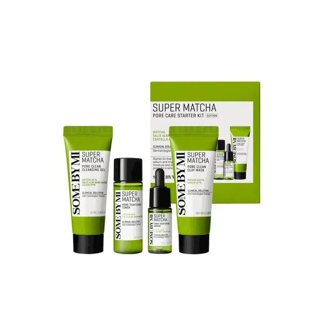 SOME BY MI - Super Matcha Pore Care Starter Kit (Edition) - 1set (4items)  SOME BY MI - Nutra Best Bulgaria