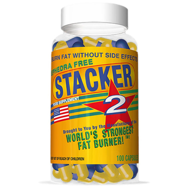 STACKER 2 - 100 капсули  Stacker - Nutra Best Bulgaria
