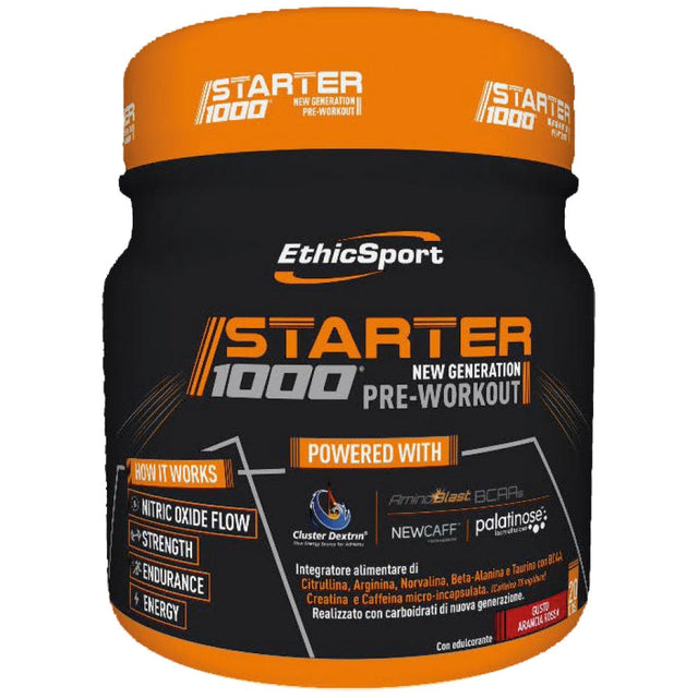 STARTER 1000 | New Generation Pre-Workout - 400 грама  EthicSport - Nutra Best Bulgaria