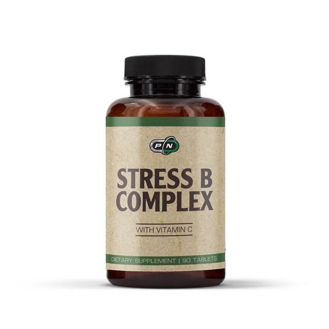 STRESS B COMPLEX WITH VITAMIN C - 90 Tablets - Nutra Best Bulgaria