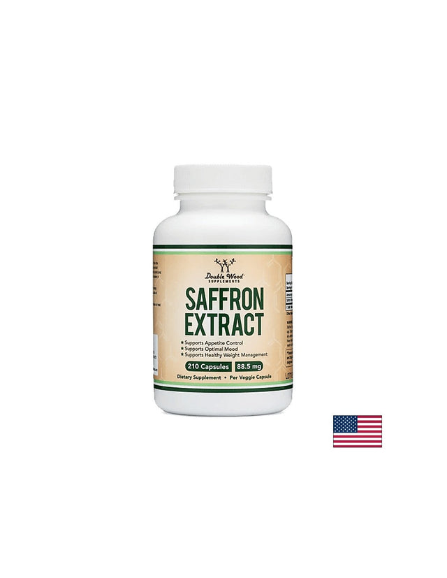 Saffron Extract/ Екстракт от шафран, 210 капсули Double Wood  Double Wood - Nutra Best Bulgaria
