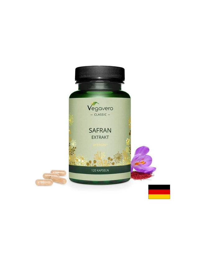 Safran Extrakt/ Шафран екстракт, 120 капсули, 100% Vegan Vegavero  Vegavero - Nutra Best Bulgaria