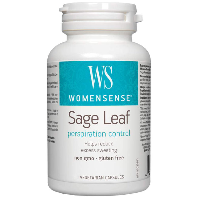 Sage Leaf 350 mg - 60 капсули  Natural Factors - Nutra Best Bulgaria