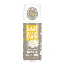 Salt-Of-The-Earth - Ambra Sandalwood Natural Roll On Deodorant - Natural ball deodorant with ambergris and sandalwood - 75ml  Salt-Of-The-Earth - Nutra Best Bulgaria