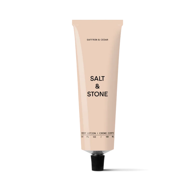 Salt & Stone - Saffron & Cedar Body Lotion 100 mL  Salt & Stone - Nutra Best Bulgaria