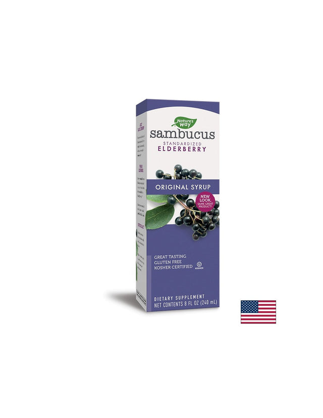 Sambucus Original Syrop - 240 мл  Nature’s Way - Nutra Best Bulgaria