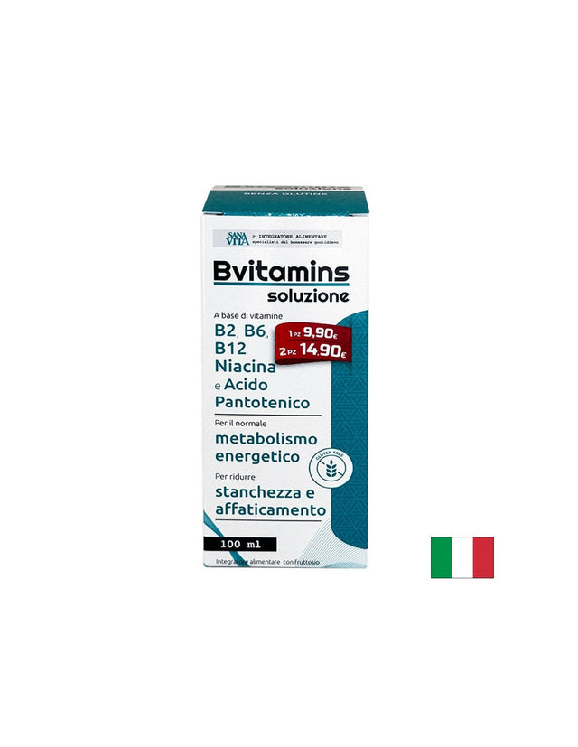 Витамини В-Комплекс SanaVita, 100 ml  Paladin Pharma - Nutra Best Bulgaria