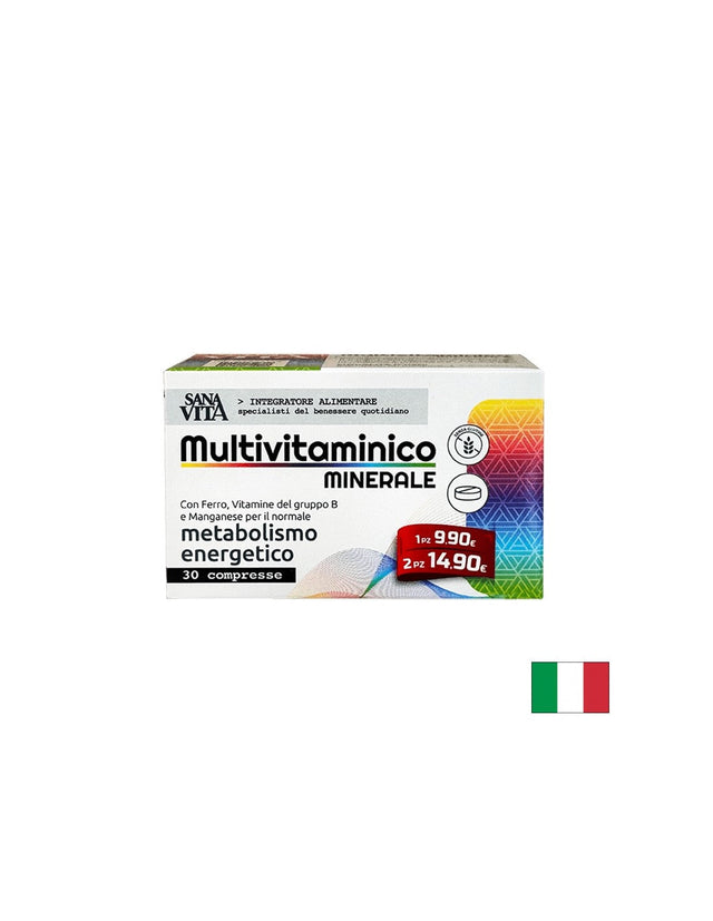 Мултивитамини и минерали SanaVita, 30 таблетки  Paladin Pharma - Nutra Best Bulgaria