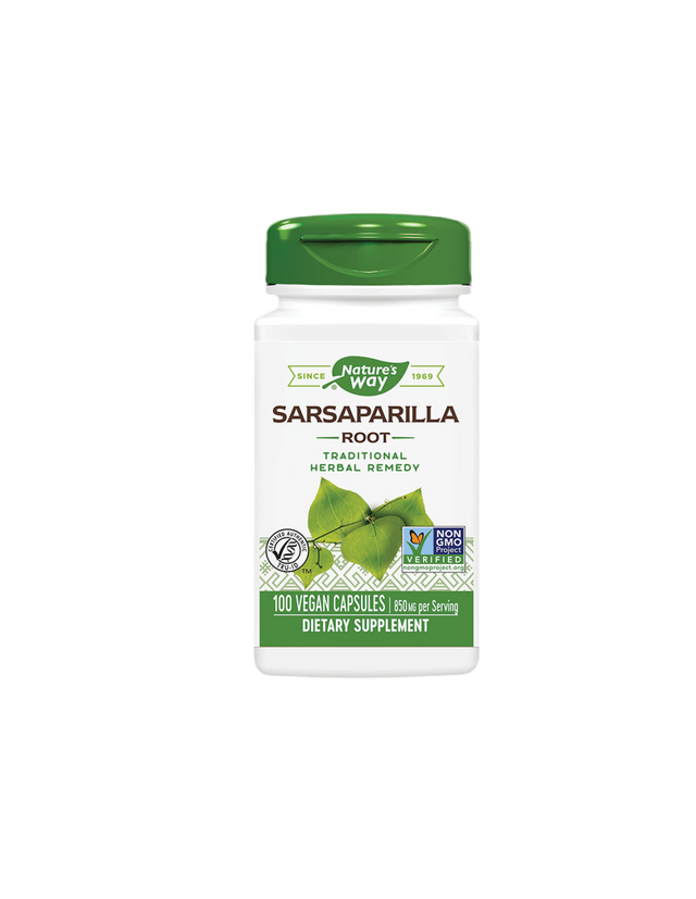 Sarsaparilla Root 425 mg - 100 капсули  Nature’s Way - Nutra Best Bulgaria