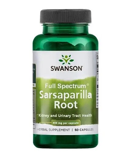 Sarsaparilla Root 450 mg - 60 капсули  Swanson - Nutra Best Bulgaria