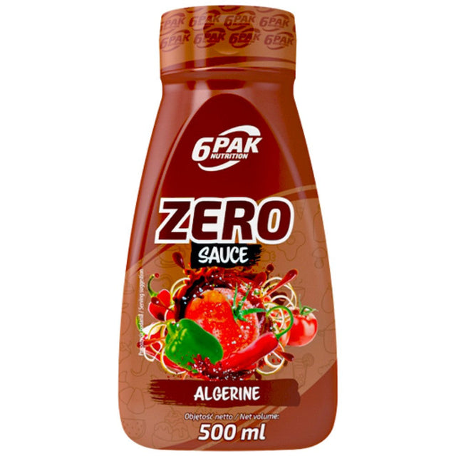 Sauce Zero - Algerine - 500 мл  6PAK Nutrition - Nutra Best Bulgaria