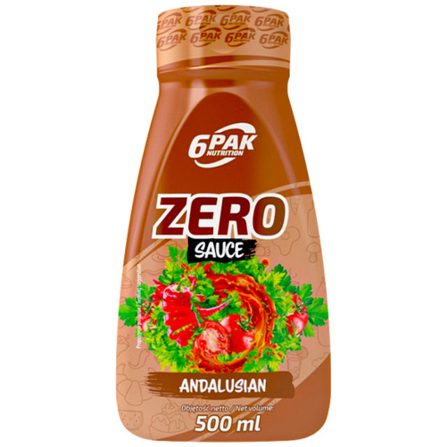 Sauce Zero - Andalusian - 500 мл  6PAK Nutrition - Nutra Best Bulgaria