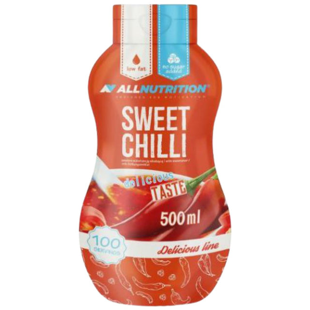 Sauce Zero Calorie | Sweet Chilli - 500 мл  AllNutrition - Nutra Best Bulgaria