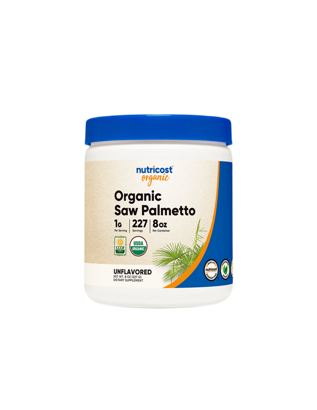 Простата - Сао Палмето (Saw Palmetto), 227 g прах Nutricost  Nutricost - Nutra Best Bulgaria