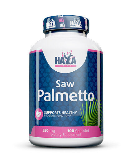 Saw Palmetto 550mg. / 100 Caps.  Haya Labs - Nutra Best Bulgaria