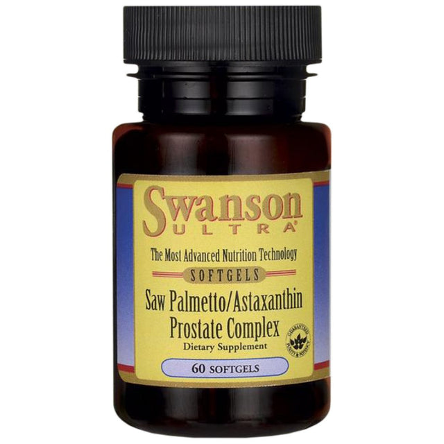 Saw Palmetto / Astaxanthin Prostate Complex 60 Гел капсули  Swanson - Nutra Best Bulgaria