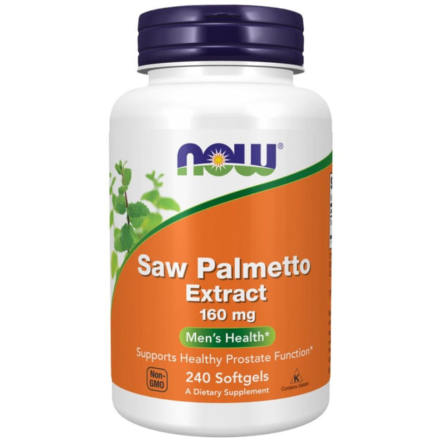 Saw Palmetto Extract 160 mg - 240 Гел капсули  NOW Foods - Nutra Best Bulgaria
