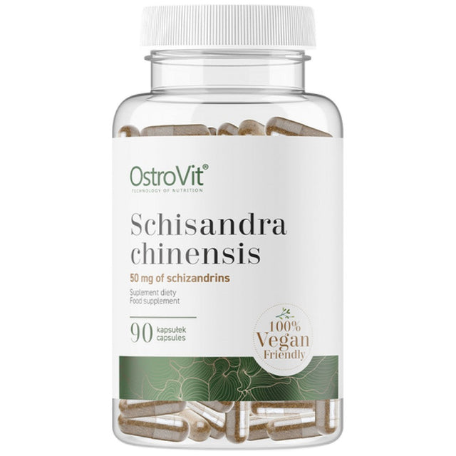 Schisandra Chinensis 500 mg / Vege 90 капсули  OstroVit - Nutra Best Bulgaria