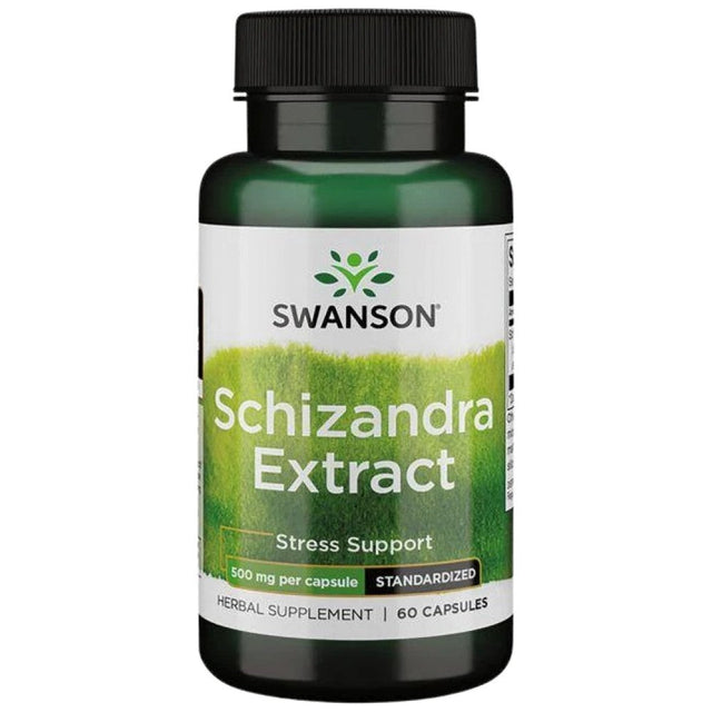 Schizandra Extract 500 mg 60 капсули  Swanson - Nutra Best Bulgaria