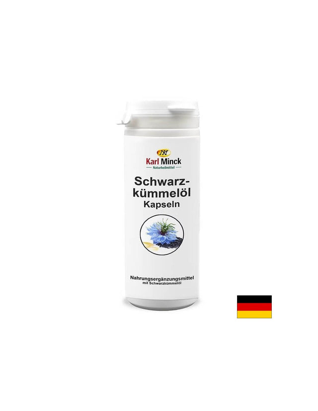 Schwarzkümmelöl - Масло от черен кимион 500 mg, 100 меки капсули Karl Minck  Karl Minck - Nutra Best Bulgaria