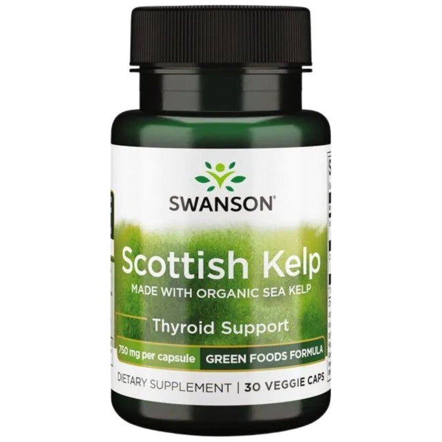 Scottish Kelp 750 mg 30 капсули  Swanson - Nutra Best Bulgaria