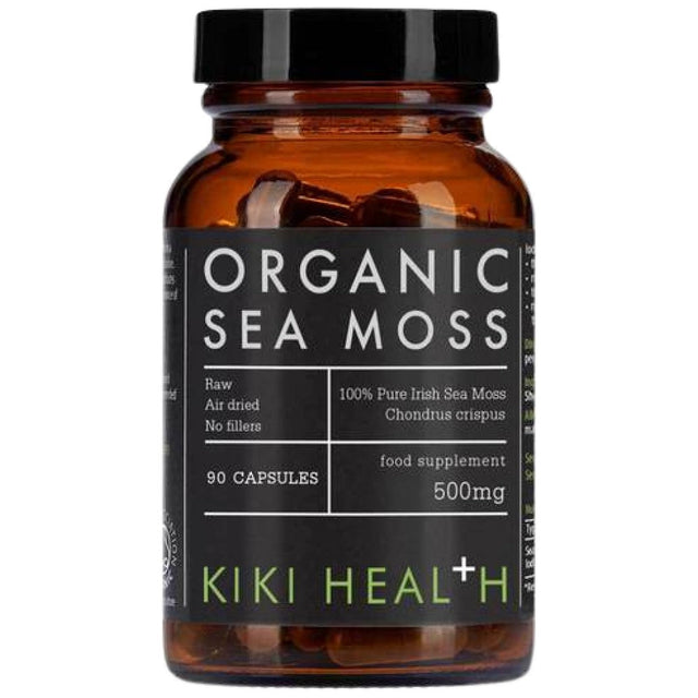 Sea Moss Organic 500 mg - 90 капсули  KIKI Health - Nutra Best Bulgaria