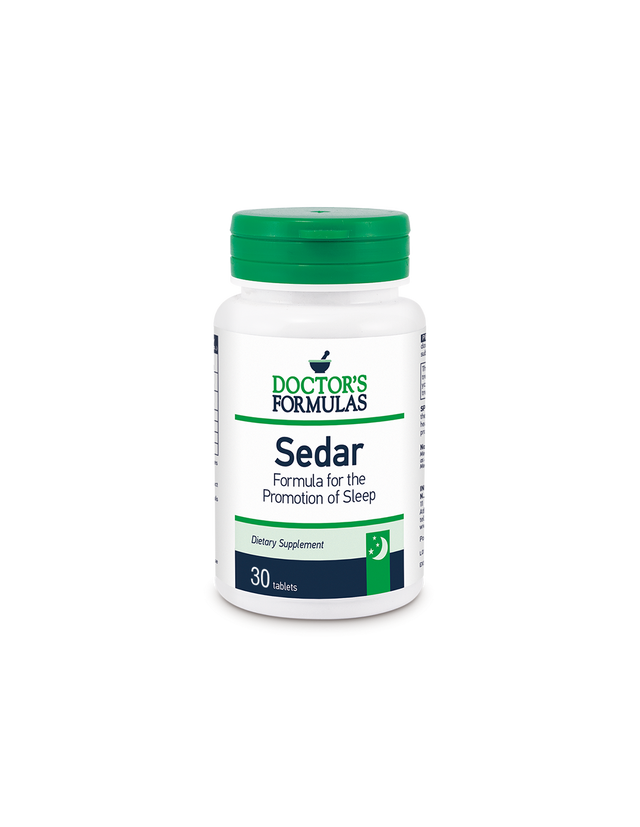Формула за спокоен сън  - Sedar, 30 таблетки Doctor’s Formulas  Doctor’s Formulas - Nutra Best Bulgaria