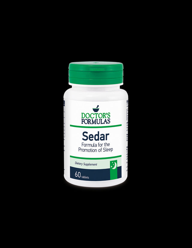 Формула за спокоен сън - Sedar, 60 таблетки Doctor’s Formulas  Doctor’s Formulas - Nutra Best Bulgaria
