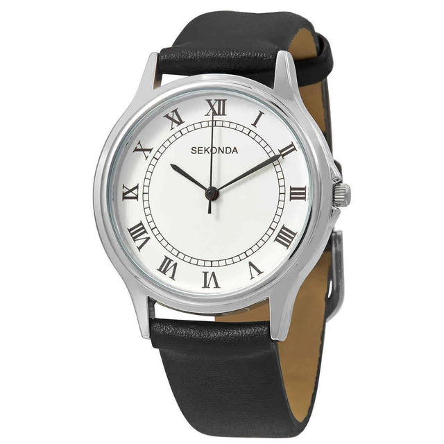 Sekonda, Sekonda, Quartz Leather Strap Watch, 3022.82, For Men  Sekonda - Nutra Best Bulgaria