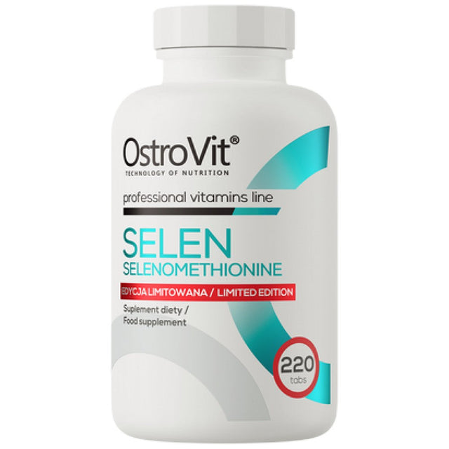 Selenium 200 mcg 220 Таблетки  OstroVit - Nutra Best Bulgaria