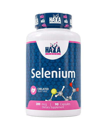Selenium / Chelated - Yeast Free/ 200 mcg / 90 Caps  HAYA LABS - Nutra Best Bulgaria