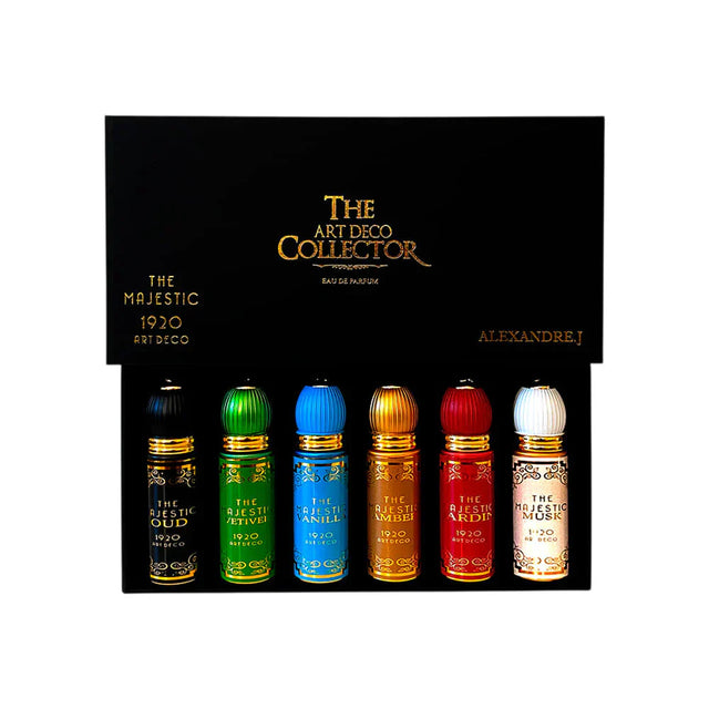 Set, Alexandre.J, The Majestic Collection, Eau De Parfum, Unisex, 6 pcs, 8 ml  Alexandre.J - Nutra Best Bulgaria