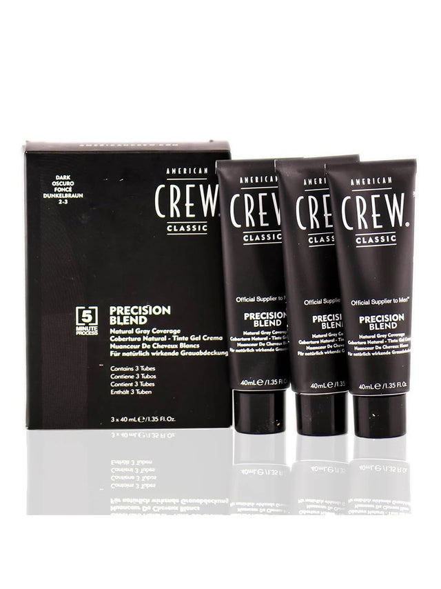 Set American Crew: Precision Blend, Semi-Permanent Hair Dye, 2-3 , 40 ml + Precision Blend, Semi-Permanent Hair Dye, 2-3 , 40 ml + Precision Blend, Semi-Permanent Hair Dye, 2-3 , 40 ml  American Crew - Nutra Best Bulgaria