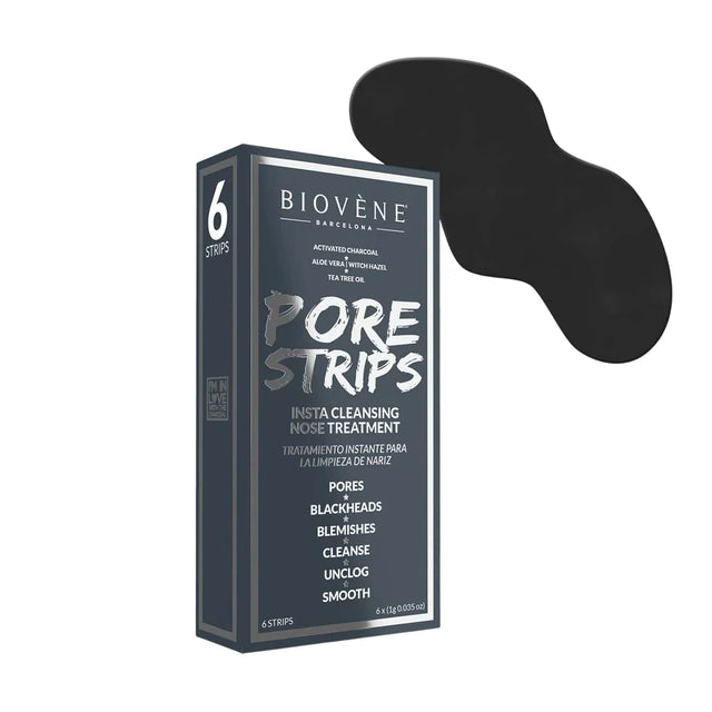 Set, Biovene, Pore Strip, Blackhead Remover, Nose Sheet Strips, 6 pcs, 1 g *Tester  Biovene - Nutra Best Bulgaria