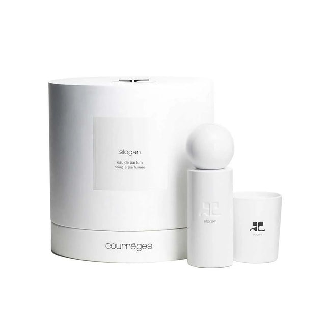 Set Courreges: Slogan, Eau De Parfum, Unisex, 100 ml + Slogan, Scented Candle, 75 g  Courreges - Nutra Best Bulgaria